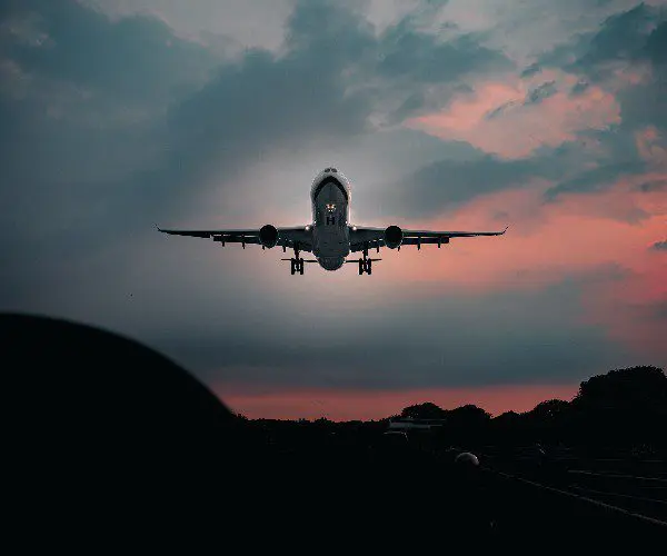 Avion vers la Novège