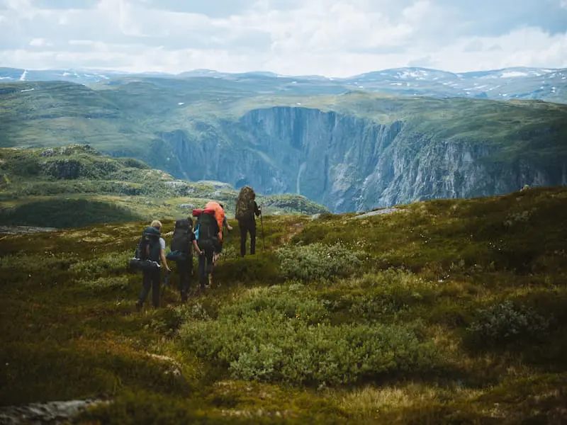 norway trail hike norvège norwegen randonnée trek hiken trekken